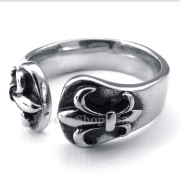 Titanring Mit Kreuzblumenöffnung
