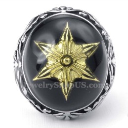 Schwarzer Titanring
