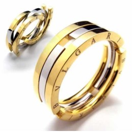 8 Mm Puzzlering Aus Titan Und Gold