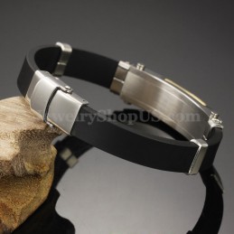 Heißer Verkauf Herren Gold Farbe Zirkonia Titan Armband C934