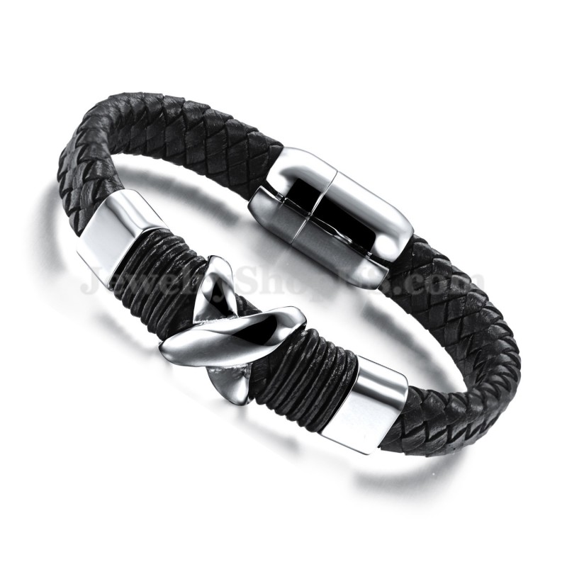Mode Herren Titan Lederarmband C902 Mode Herren Titan Lederarmband C902