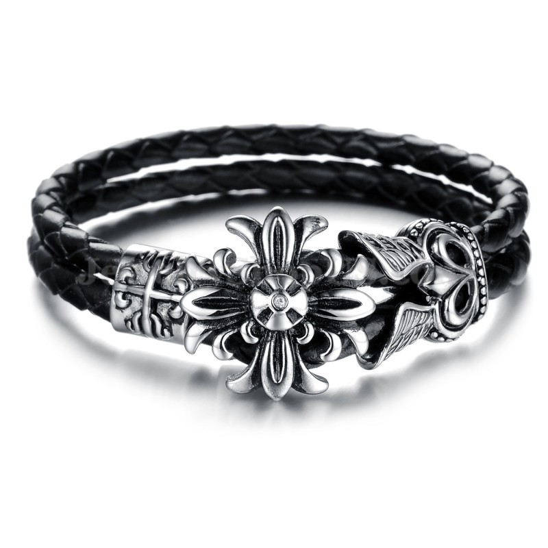 Guter Verkauf Herren Titan Lederarmband C871 Guter Verkauf Herren Titan Lederarmband C871