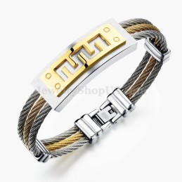 Online Klassisches Herren Titan Armband C784
