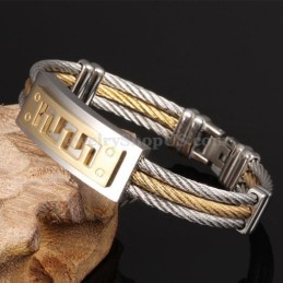 Online Klassisches Herren Titan Armband C784