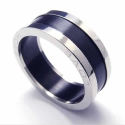 Love 8Mm Schwarzer Titanring