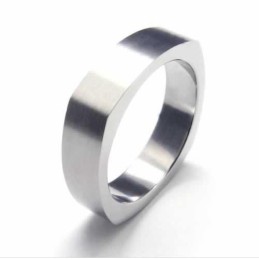 5 Mm Unisex-Ring Aus Reinem Titan