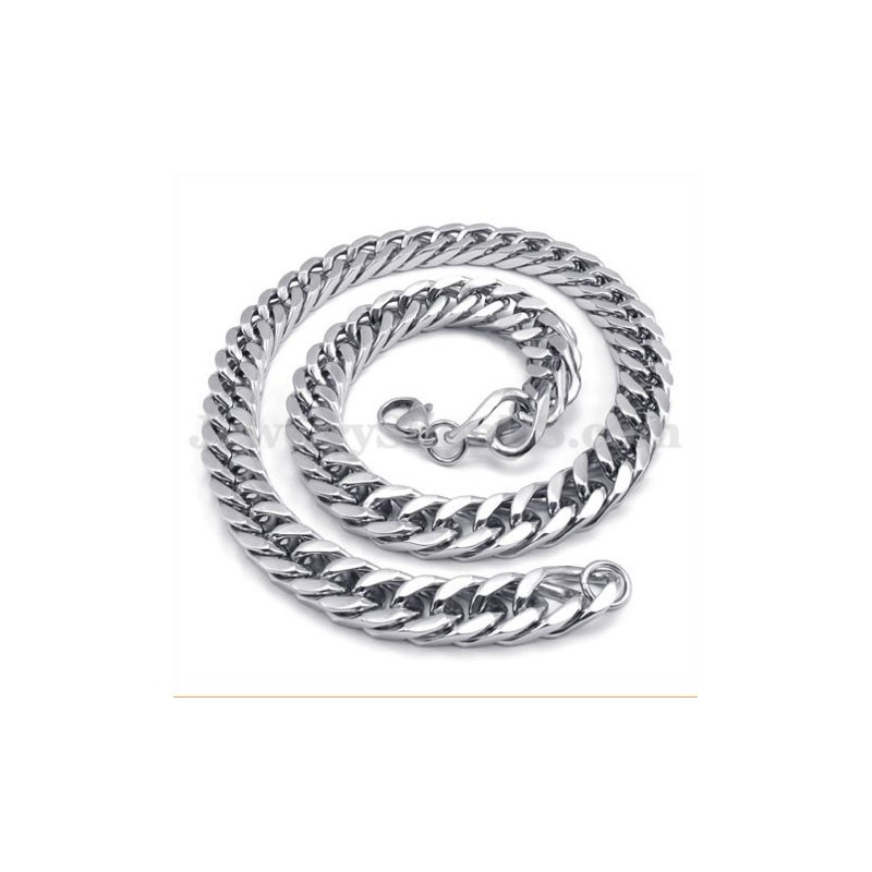 Heißer Verkauf Silber Herren Titan Halskette Kette Heißer Verkauf Silber Herren Titan Halskette Kette
