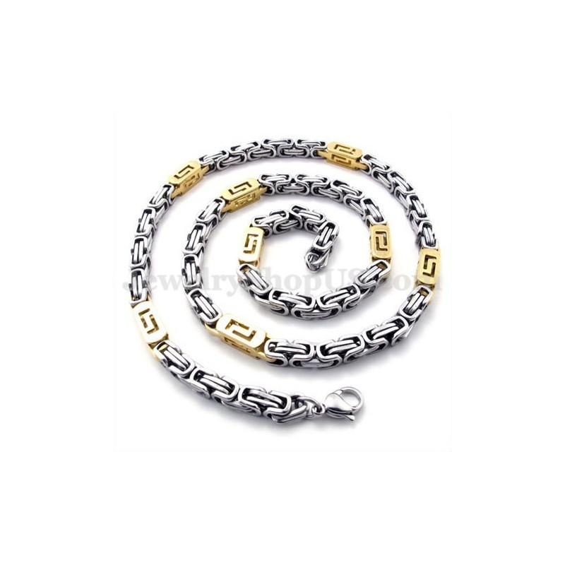Mode Herren Titan Halskette Kette Mode Herren Titan Halskette Kette