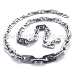 Elegante Herren Titan Halskette Kette
