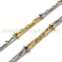 Mode Gold Titan Halskette Kette
