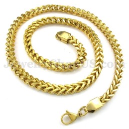 Heißer Verkauf Gold Herren Titan Halskette Kette