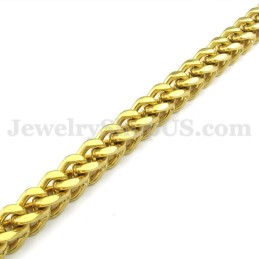 Heißer Verkauf Gold Herren Titan Halskette Kette