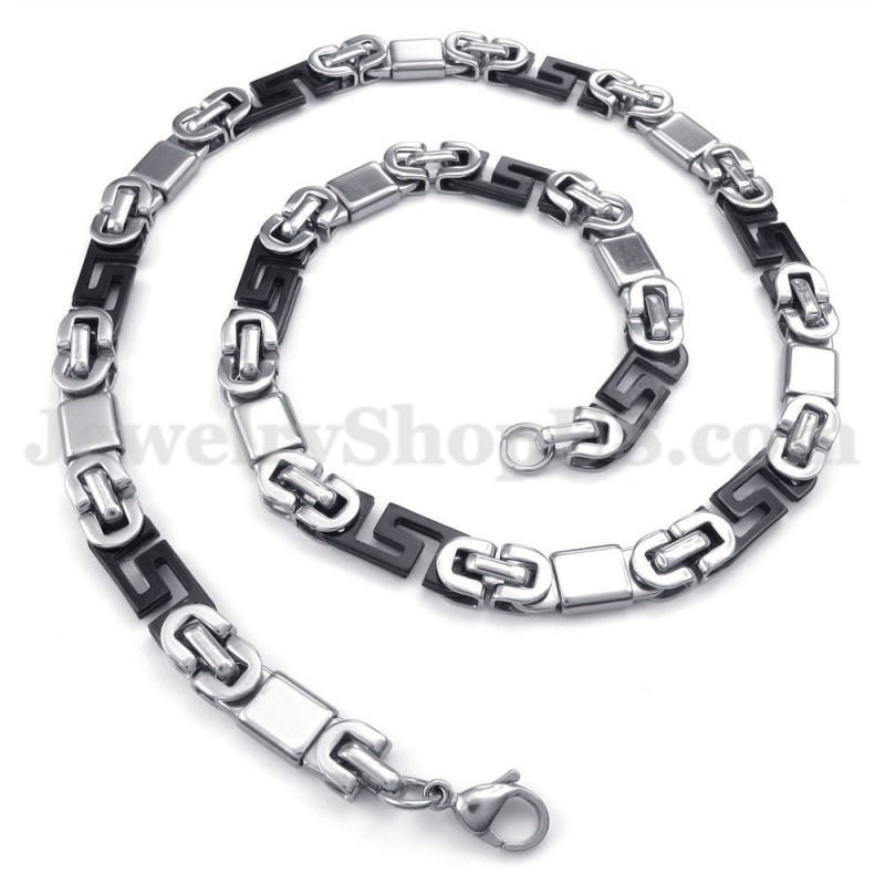 Mode Herren Titan Halskette Kette Mode Herren Titan Halskette Kette
