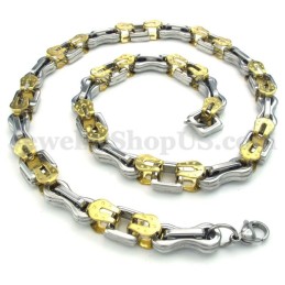 Sexy Gold Herren Titan Halskette Kette