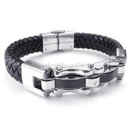 Goldschwarze Exquisite Titanarmbänder Für Männer
