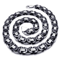 Schwarze Titankette