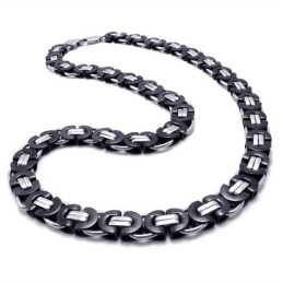Schwarze Titankette