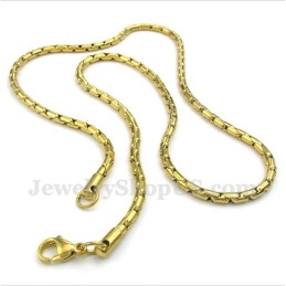 Herren Titan Gold Halskette