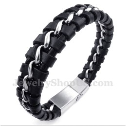 Herren Titan Lederarmband