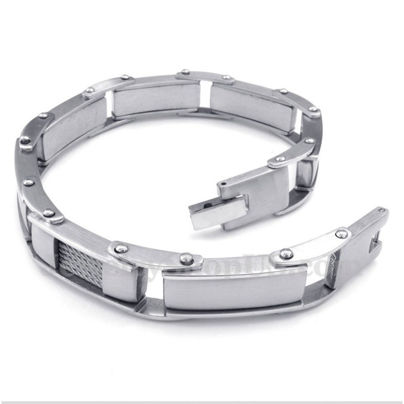 Herren-Titan-Kabelarmband Herren-Titan-Kabelarmband
