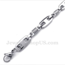 Herrenarmband Aus Titan Mit Runden Perlen