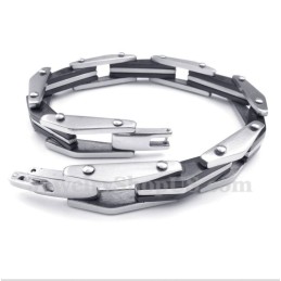 Schwarzes Titanarmband Für Herren