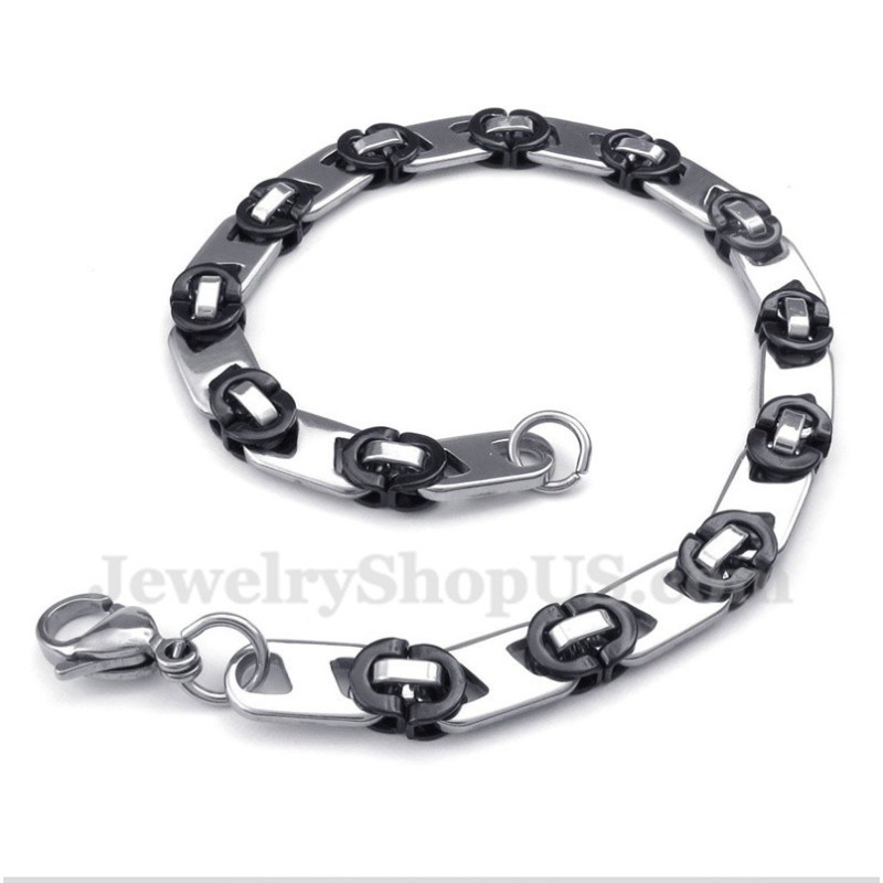 Herrenarmband Aus Titan In Schwarz Herrenarmband Aus Titan In Schwarz