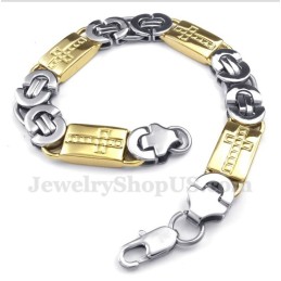 Herren Titan-Gold-Armband