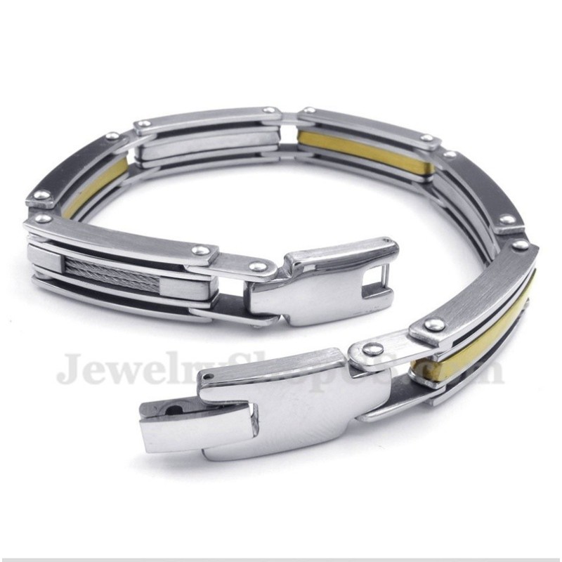 Herren Titan-Gold-Armband Herren Titan-Gold-Armband