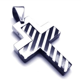Neuer Stil Webkreuz Titan Anhänger