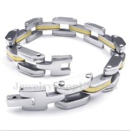 Herren Titan-Gold-Armband