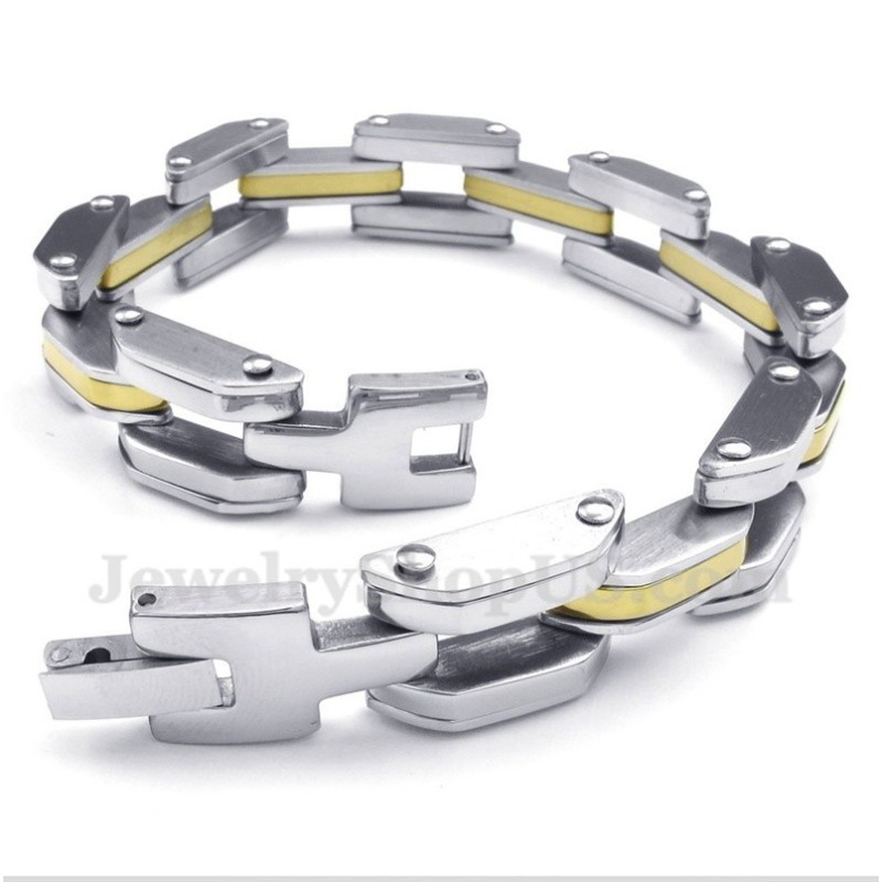 Herren Titan-Gold-Armband Herren Titan-Gold-Armband