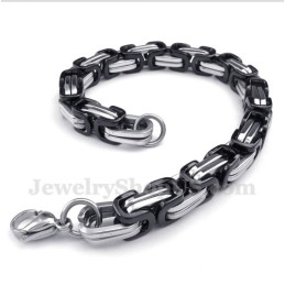 Schwarzes Titanarmband Für Herren
