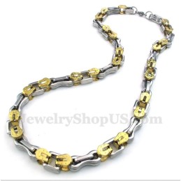 Herren Titan Gold Lagenkette