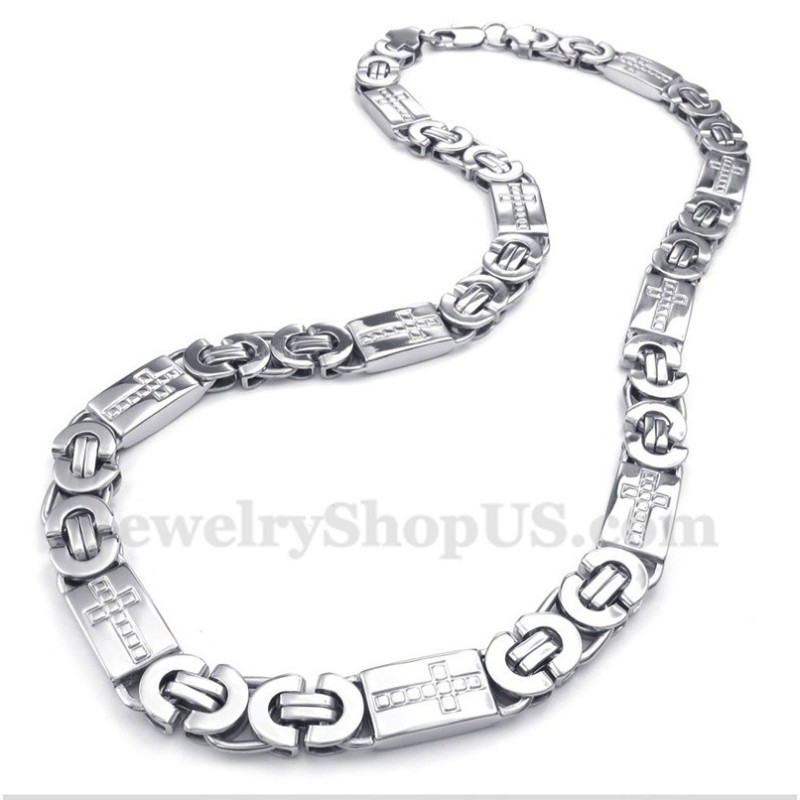 Herren Titan Kreuz Halskette Herren Titan Kreuz Halskette