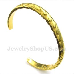 Herrenarmband Aus Titangussgold