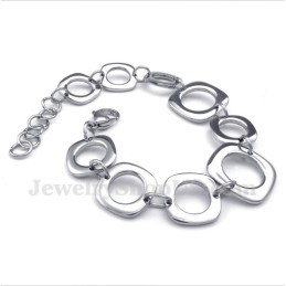 Herrenarmband Aus Titan Mit Rundem Design