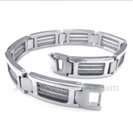 Herren-Titan-Kabelarmband