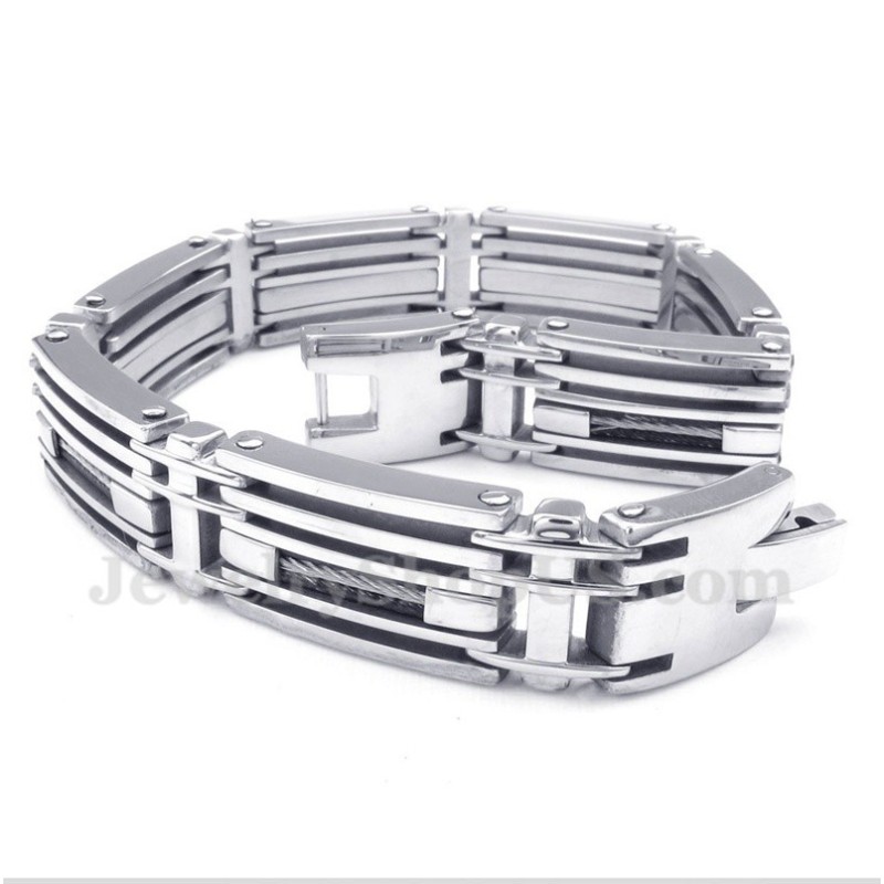 Herren-Titan-Kabelarmband Herren-Titan-Kabelarmband