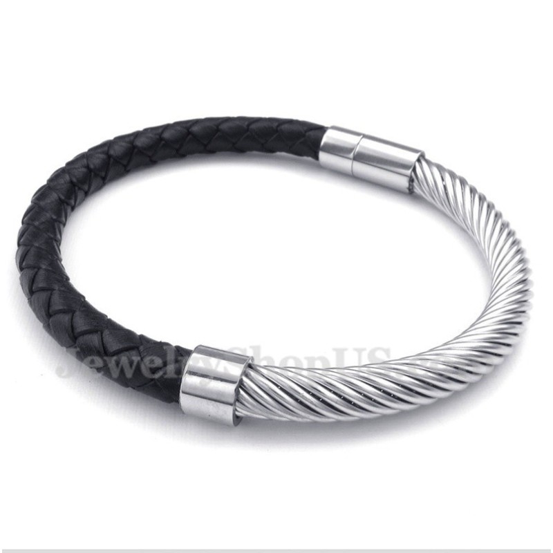 Herren Titan Lederarmband Herren Titan Lederarmband