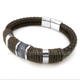 Herren Titan Lederarmband