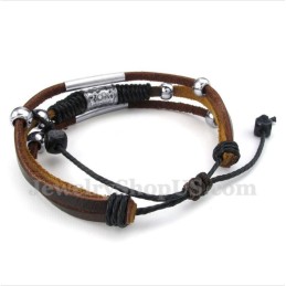 Herren Titan Lederarmband