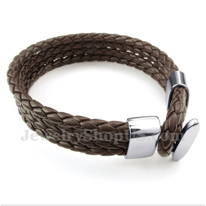 Herren Titan Lederarmband Herren Titan Lederarmband