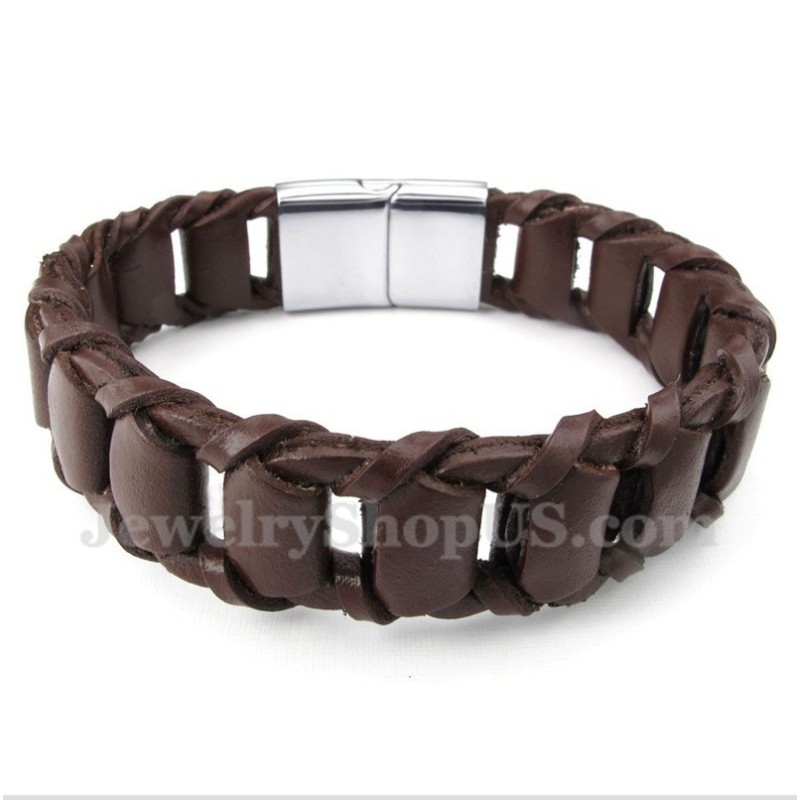 Herren Titan Lederarmband Herren Titan Lederarmband