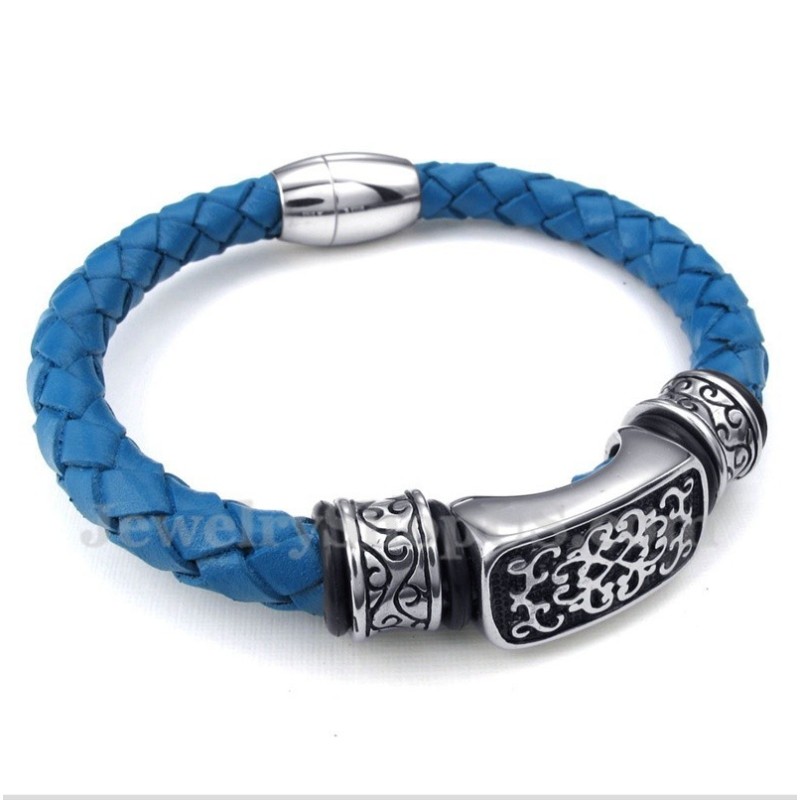 Herren Titan Lederarmband Herren Titan Lederarmband