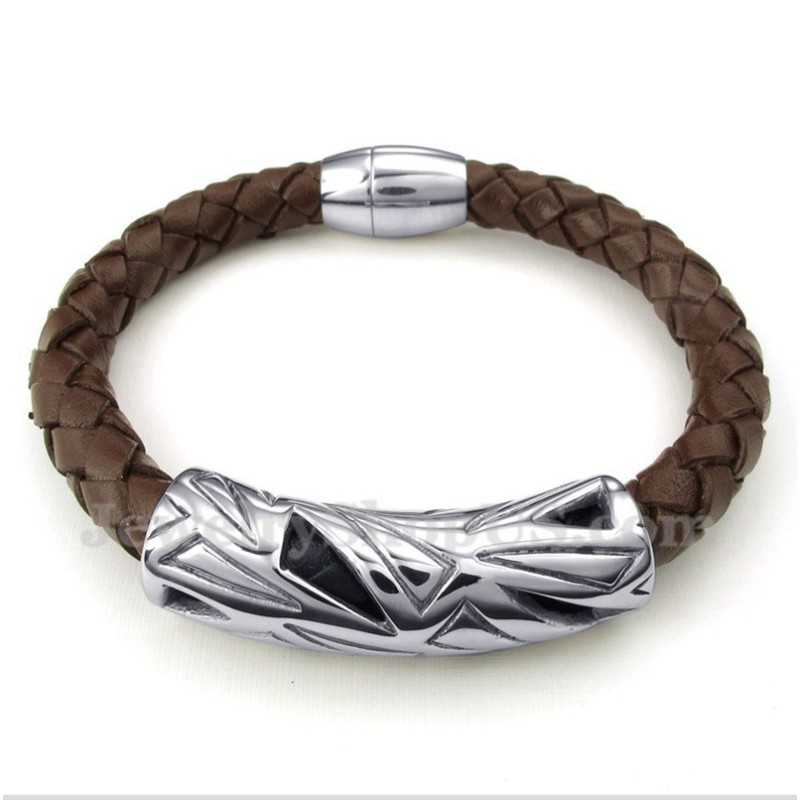 Herren Titan Lederarmband Herren Titan Lederarmband