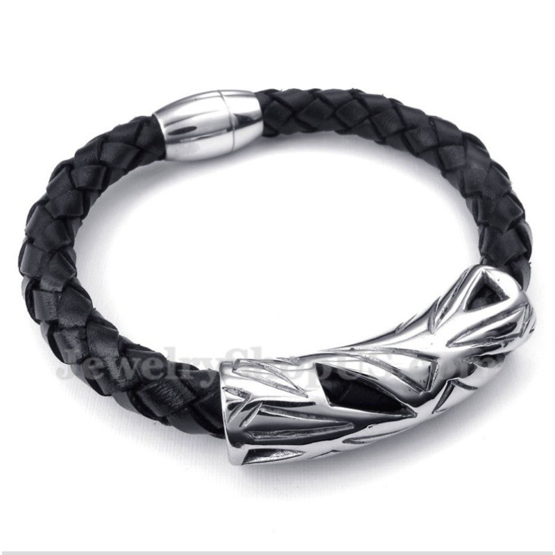 Herren Titan Lederarmband Herren Titan Lederarmband