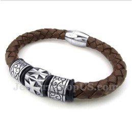 Herren Titan Lederarmband