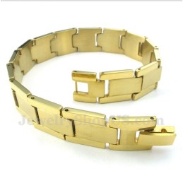 Herren-Armband Aus Goldenem Titan