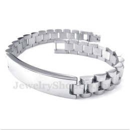 Herren Titan Armband Mit Kristall